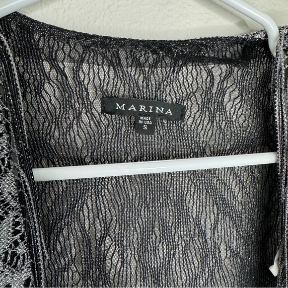 Cropped metallic fringe lace jacket - Picture 2 of 4